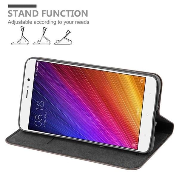 Fodral för Xiaomi Mi 5s PLUS i MÖRK BRUN brun