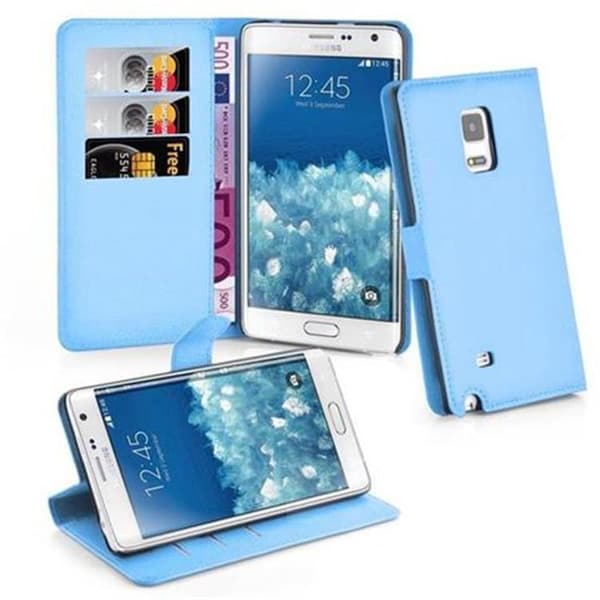 Etui för Samsung Galaxy NOTE EDGE i PASTELLBLÅ Blå