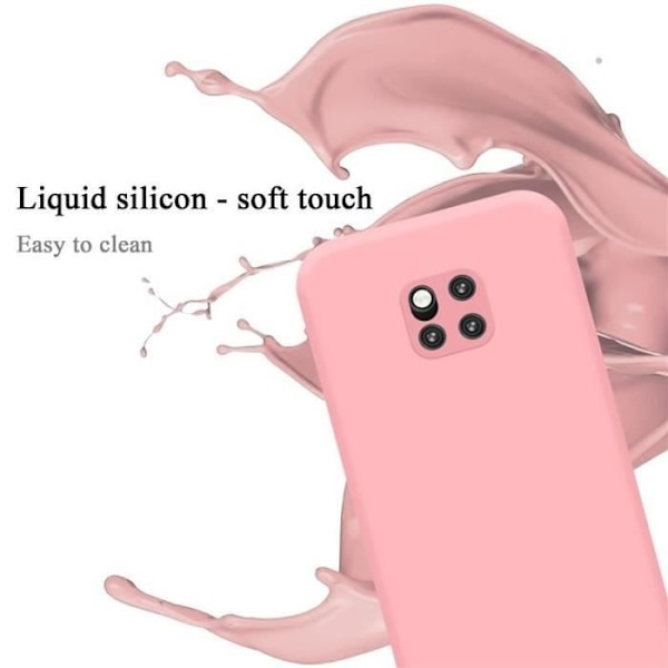 Coque - CADORABO - Huawei MATE 20 Pro - Silikon TPU - Skydd 360° - Halkfri Rosa
