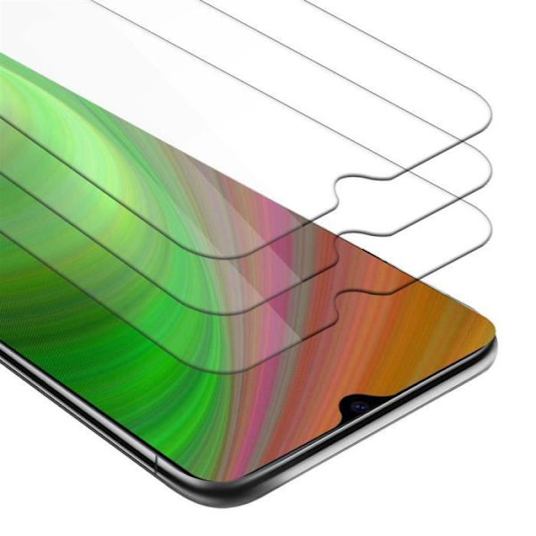 Cadorabo 3x Skyddsglas för Xiaomi Mi CC9 - 3x Härdat skärmskydd (Tempered) Transparent