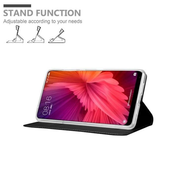 Cadorabo Fodral till Xiaomi Mi MIX 2 i KLASSIG SVART