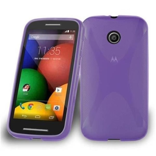 Motorola MOTO E Fodral i VIOLET ORCHID från Cadorabo DESIGN