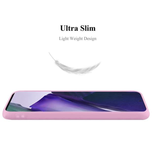 Skyddsfodral för Samsung Galaxy NOTE 20 PLUS CANDY ROSE VIF Stötskyddande Silikon Ros