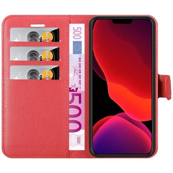 Etui för iPhone 12 / 12 PRO i KIRSCHRÖD Röd
