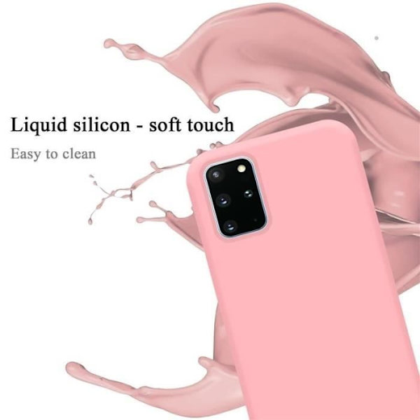 Cadorabo skal för Samsung Galaxy S20 Plus - i Rosa - Flexibel TPU-silikon Rosa