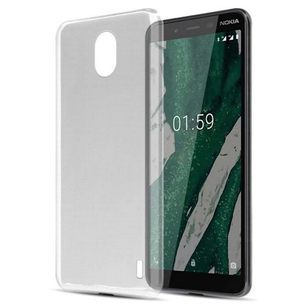 Coque - CADORABO - Nokia 1 PLUS - Transparent - Stötskydd - Tunn och lätt design Transparent