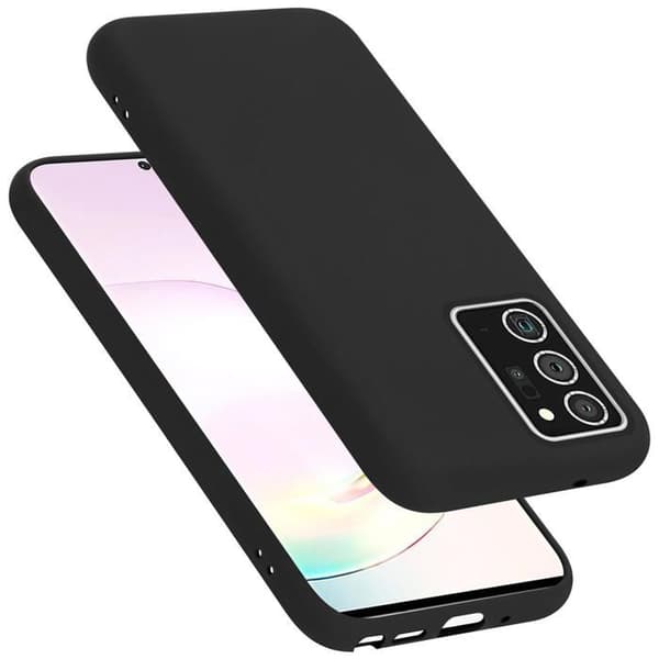 Skyddsfodral för Samsung Galaxy NOTE 20 PLUS Stötabsorberande i LIQUID BLACK Svart
