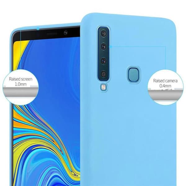 Skyddsfodral för Samsung Galaxy A9 2018 CANDY BLÅ Stötskydd Silikon Blå