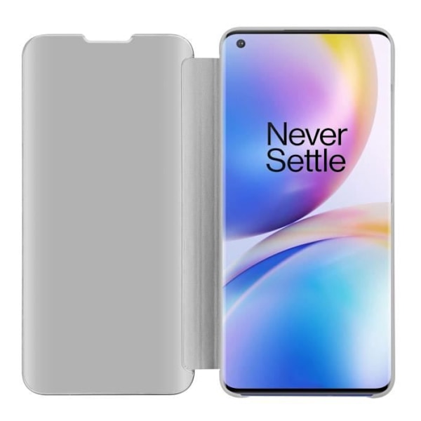 Coque för OnePlus 8 PRO - CADORABO - Clear View - Spegel skydd 360 grader - Magnetisk - Hård Pengar