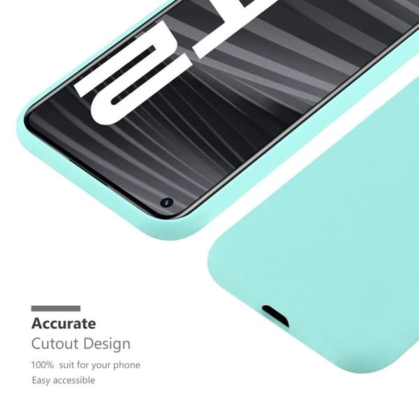 Skyddsskal för Realme GT 2 / GT Neo 2 CANDY BLÅ Stötskyddande Silikon Blå