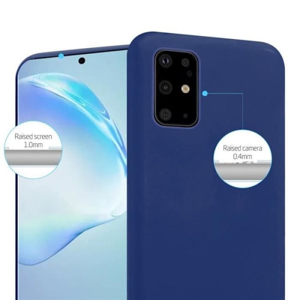 Skyddshuv - CADORABO - Samsung Galaxy S20 PLUS - Silikon TPU - Stötsäker - Tunn och lätt design Blå