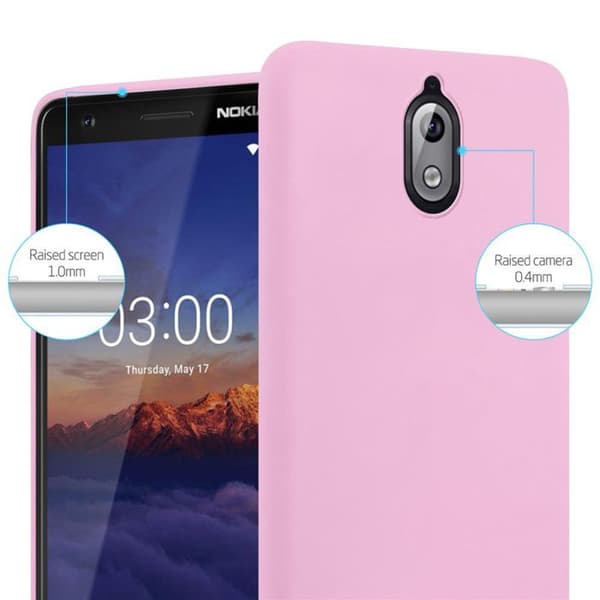 Skyddsfodral för Nokia 3.1 CANDY ROSE VIF Stötskydd Silikon Ros
