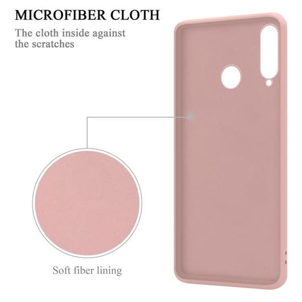 Skyddsfodral för Huawei P30 LITE i LIQUID PINK Stötskydd Ros