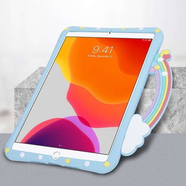 Skyddsfodral för iPad MINI 6 (8,3 tum) design i Regnbåge Nr. 2 Barnskydd Regnbåge
