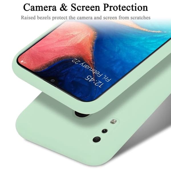 Skyddsfodral för Samsung Galaxy A20 / A30 / M10s Stötabsorberande i LIQUID LIGHT GREEN Grön