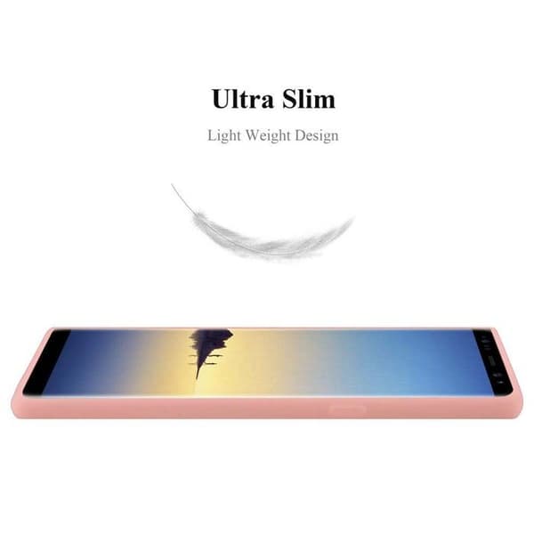 Skyddsfodral för Samsung Galaxy NOTE 8 CANDY ROSE VIF Stötsäker Silikon Ros