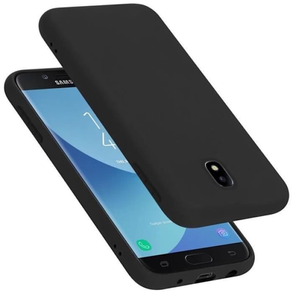Cadorabo skal för Samsung Galaxy J5 2017 / J5 PRO / J530 - i svart - flexibel TPU-silikon