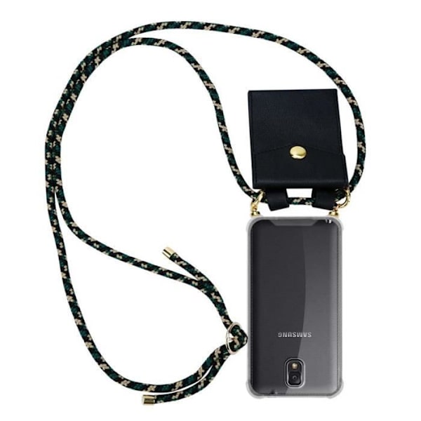 Coque Collier - CADORABO - Samsung Galaxy NOTE 3 - Silikon TPU - Kamouflage - Mjuk Kamouflage