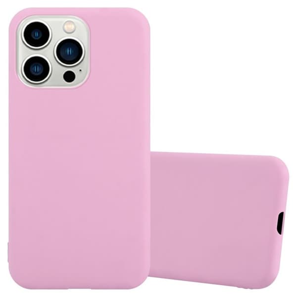 iPhone 14 PRO CANDY ROSE VIF Skydd Antichock Silikon Ros