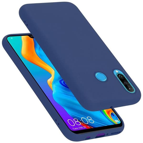 Skyddande stötsäker skal för Huawei P30 LITE i LIQUID BLUE Blå