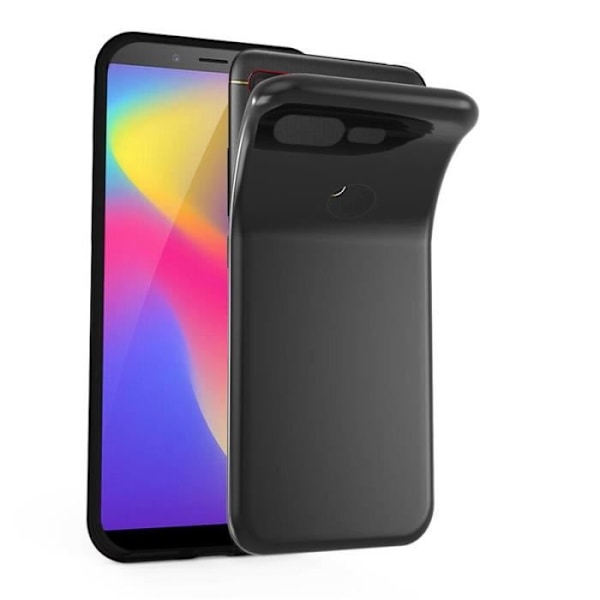 Skyddsfodral - CADORABO - ZTE Nubia N3 - Silikon TPU - Stötdämpande - Tunn och lätt design Svart