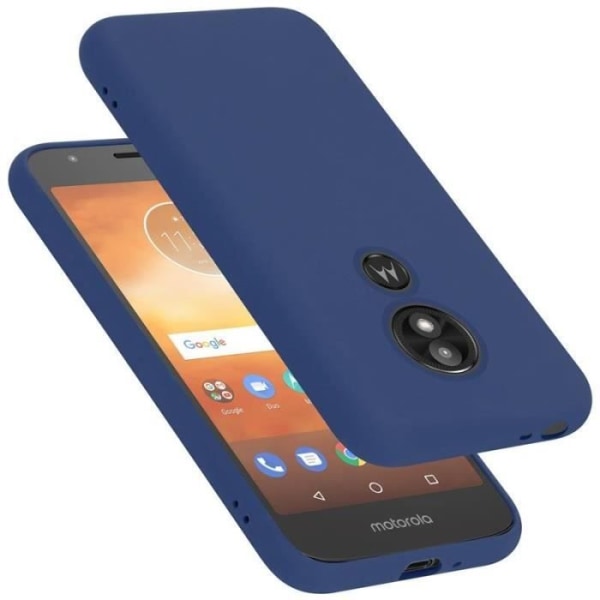 Cadorabo fodral till Motorola Moto E5 Play Go - i blått - Flexibel TPU silikon