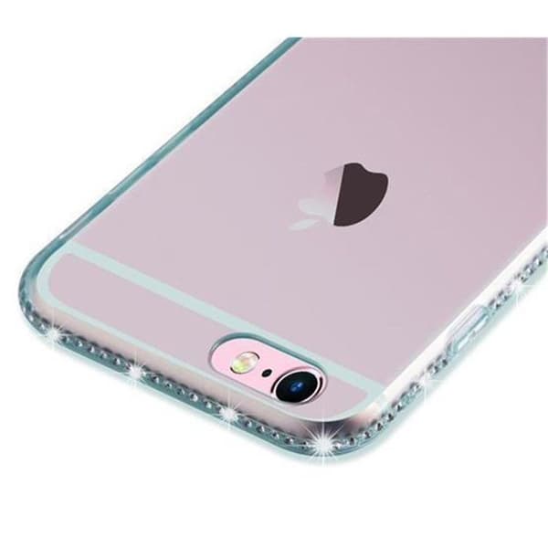 iPhone 6 / 6S-fodral i GRÖN GENOMSKLIG Strassad Design Grön