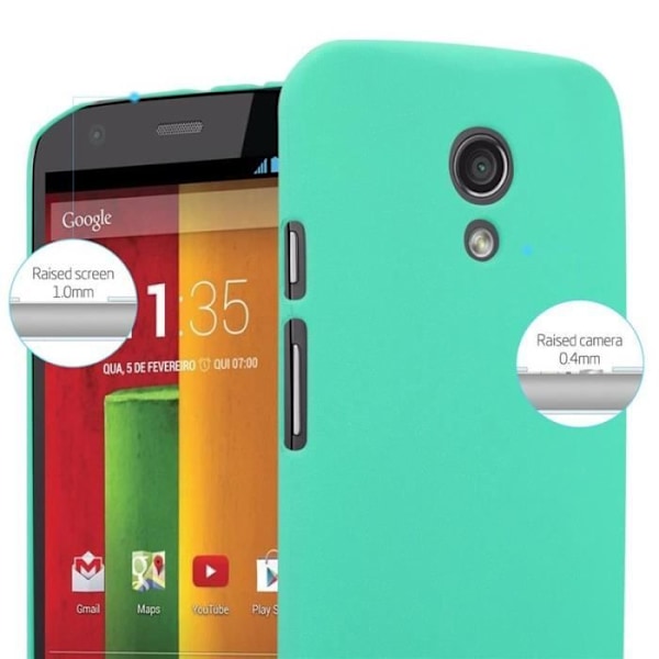 Coque - CADORABO - MOTO Z2 - Hård Skydd - Matt Design - Grön Färg Grön