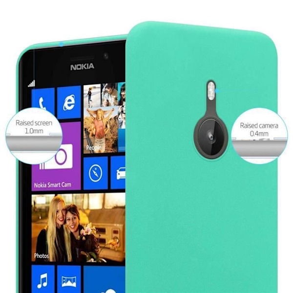 Telefonfodral - CADORABO - Nokia Lumia 925 - Hård - Frostig Grön - Optimal skydd Frostig grön