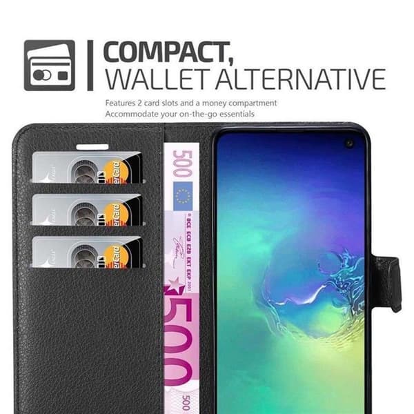 Etui för Samsung Galaxy S10e i JETSVART Svart