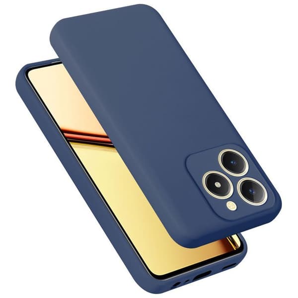 Skyddsskal för Realme C61 / C63 Stötabsorberande i LIQUID BLUE Blå