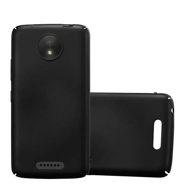 Coque - CADORABO - MOTO C - Metallisk - Stötskydd - Elegant design Svart