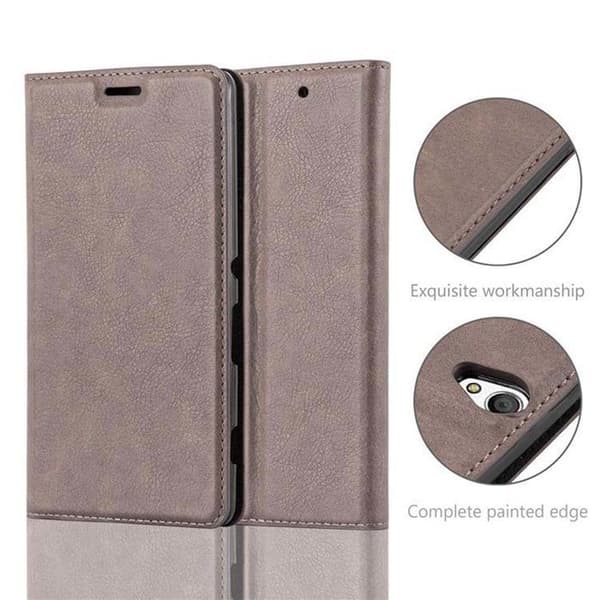 Fodral för Sony Xperia C4 Skal i MÖRK BRUN brun