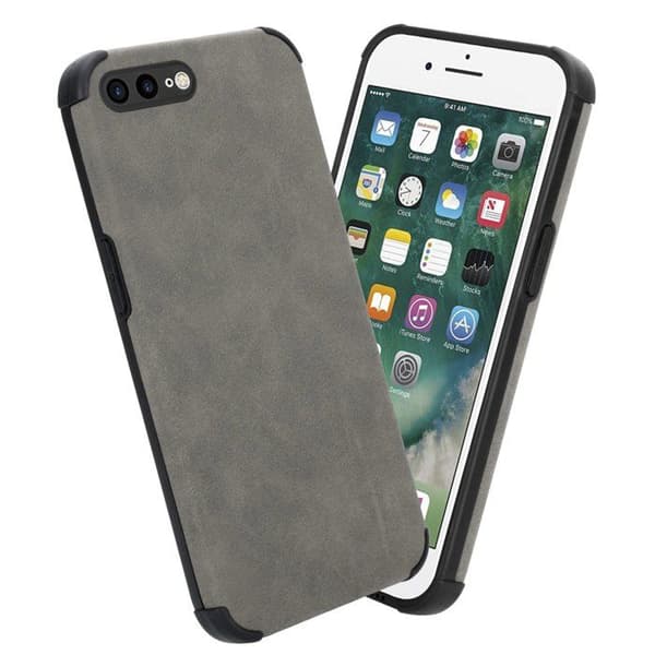 Skal för iPhone 7 PLUS / 7S PLUS / 8 PLUS Grå Sand Skydd Grå