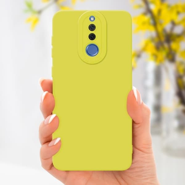 Skyddsfodral för Huawei MATE 10 LITE i FLUID GUL Stötsäker Skyddsfodral Gul