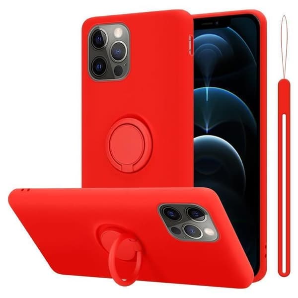 Skal för iPhone 13 PRO MAX i LIQUID RED Stötabsorberande skydd Röd