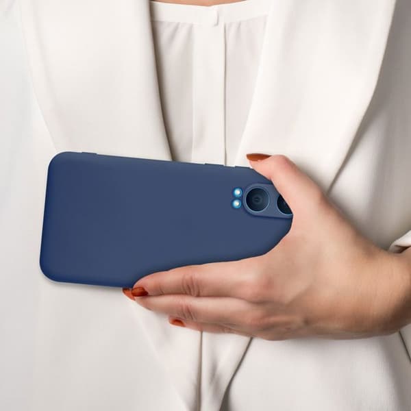 Skyddande stötsäker skal för OnePlus Nord CE4 Lite i LIQUID BLUE Blå