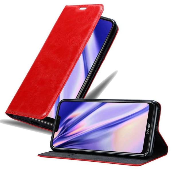 Fodral för Honor 8C Skal i ÄPPLE RÖD Röd