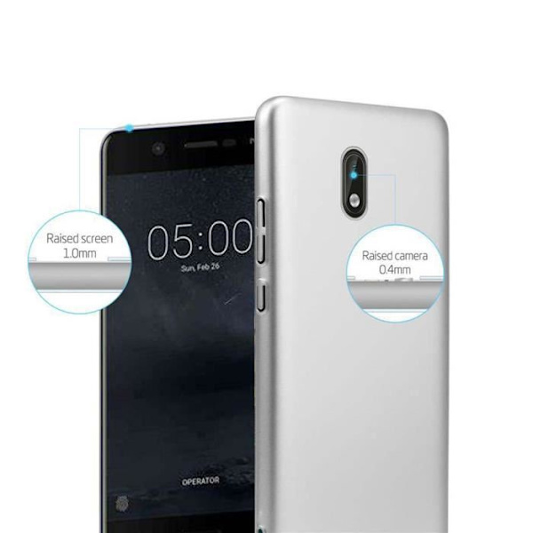 Coque - CADORABO - Nokia 3 2017 - Metallisk - Stötskydd - Elegant design Pengar