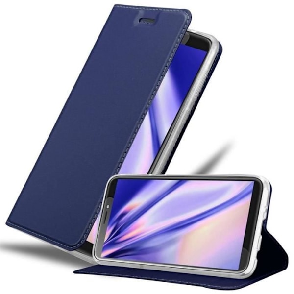 Cadorabo Fodral till HTC Desire 12 PLUS i KLASSIG MÖRKBLÅT