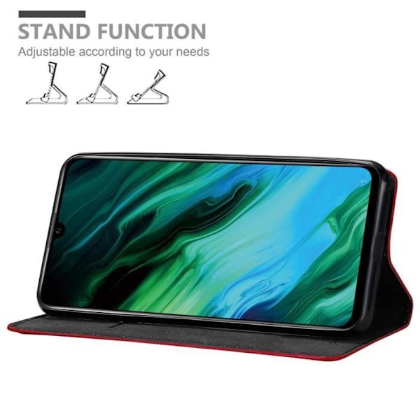 Telefonfodral - CADORABO - Honor 20e - Röd Äpple - Silikon TPU - Magnetisk stängning ÄPPELRÖD