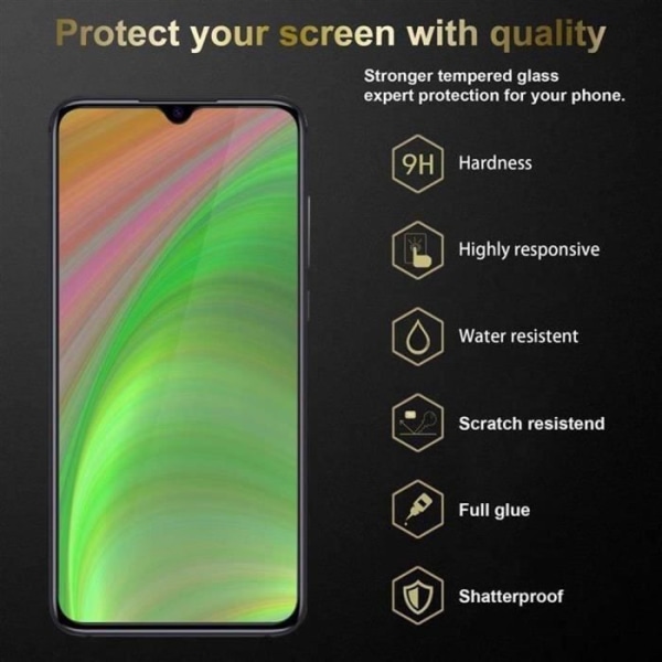 Cadorabo 3x Skyddsglas för Xiaomi Mi CC9 - 3x Härdat skärmskydd (Tempered) Transparent