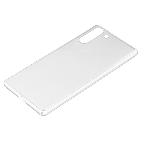 Transparent stötsäker silikonfodral för Samsung Galaxy S22 PLUS Vit