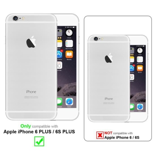 Halsbandsfodral för Apple iPhone 6 PLUS / 6S PLUS Fodral i LIQUID LJUSGRÖN Fodral Modehalsband Moderiktigt fodralfodral Silikon D