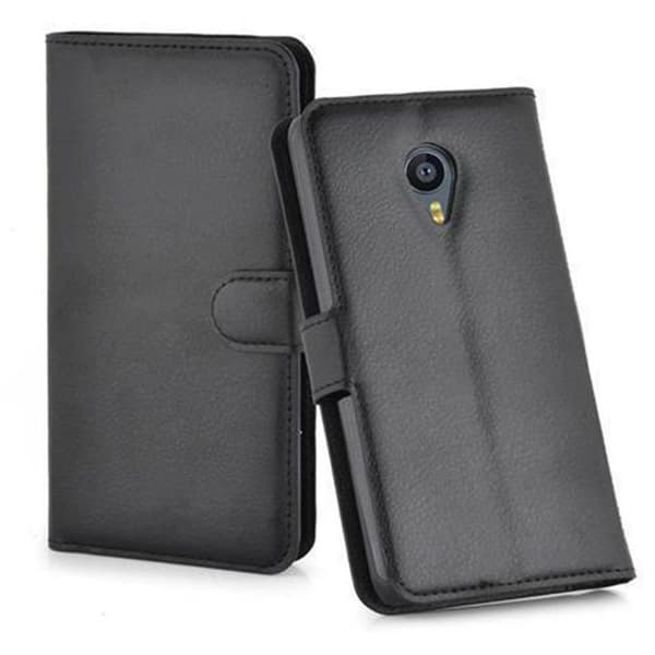 Etui för MEIZU MX4 PRO i JET BLACK Svart