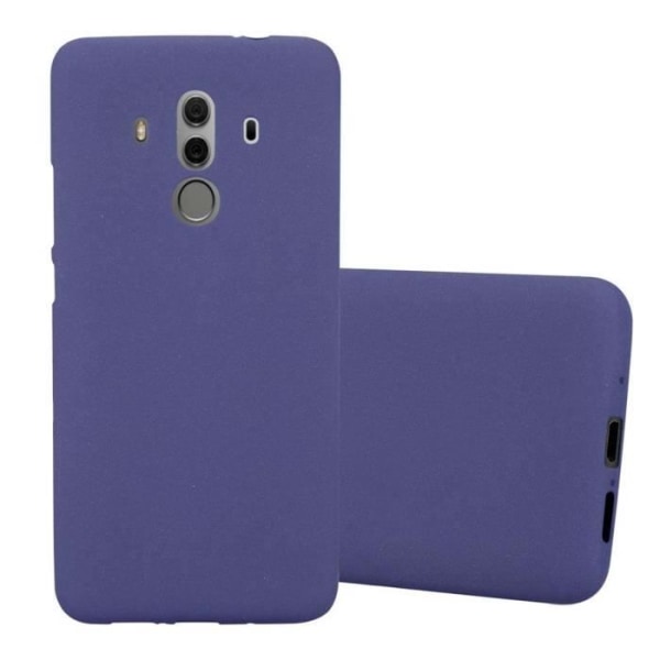 Fodral till Huawei MATE 10 PRO i FROST DARK BLUE Cadorabo Cover Protection Flexibelt TPU silikonfodral