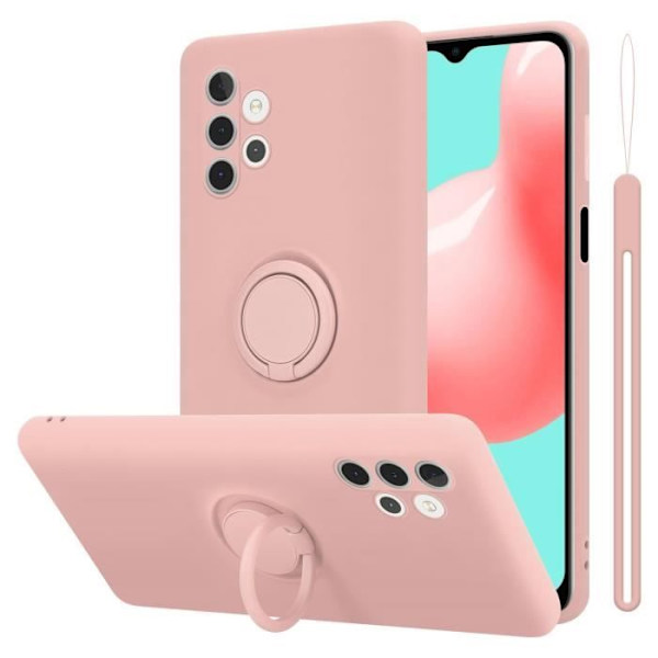 Coque - CADORABO - Samsung Galaxy A32 5G - Silikon TPU - Stötskydd - Tunn och Lätt Design Rosa