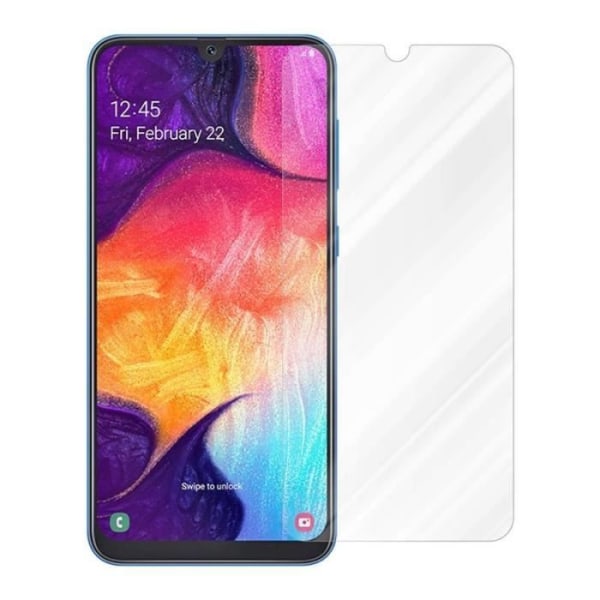 Cadorabo härdat glas för Samsung Galaxy A50 Vit, skyddsfilm Samsung Galaxy A50