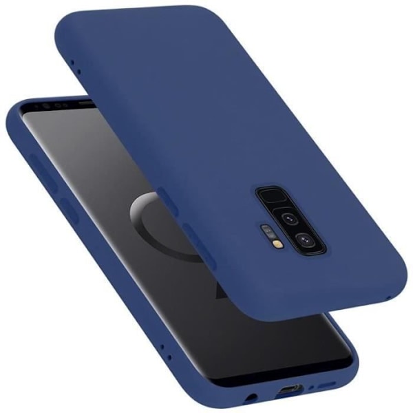Cadorabo skal för Samsung Galaxy S9 Plus - i Blå - Flexibel TPU-silikon Blå