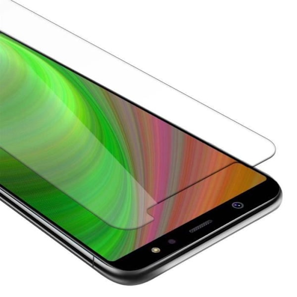Cadorabo skyddsglas för Samsung Galaxy A6 PLUS 2018 in - Härdat skärmskydd (härdat) Transparent